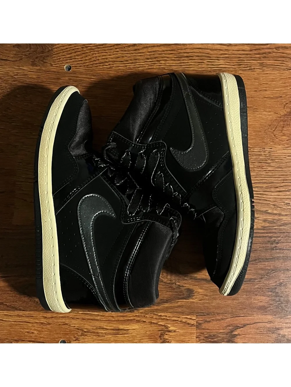 Nike  Sky High Women's force Black Wedge Sneakers Size 7 US